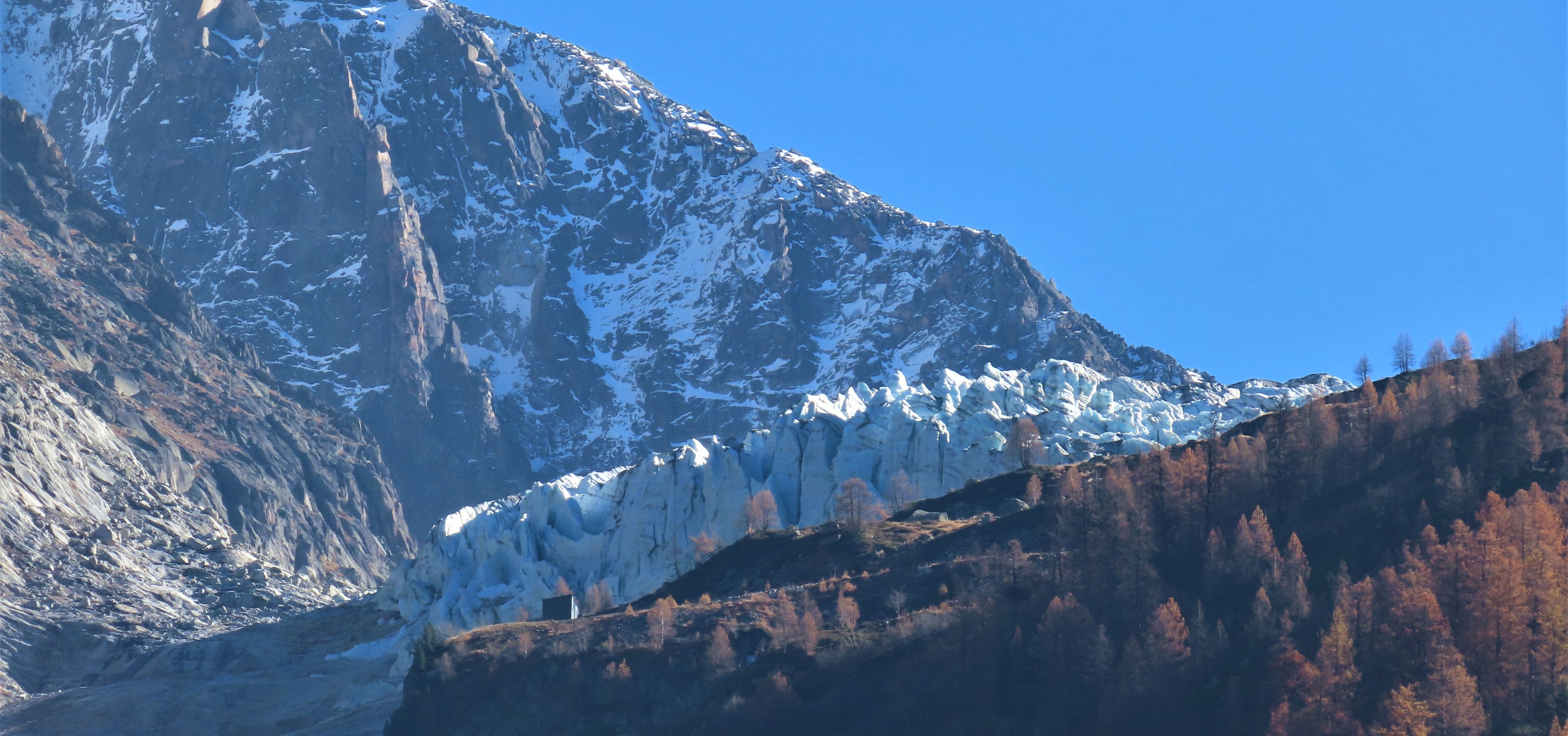 Les séracs du glacier d’Argentière